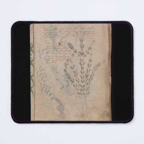Item preview, Voynich manuscript book cover Illustrated codex designed and sold by TeeARTHY.
