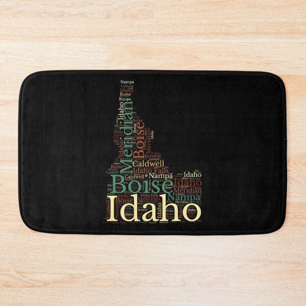 Item preview, Idaho Map and Cities designed and sold by labatchino10.