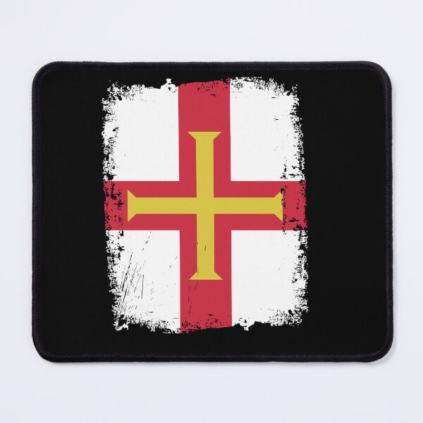 Item preview, Guernsey Flag Distressed designed and sold by rafaeltto.