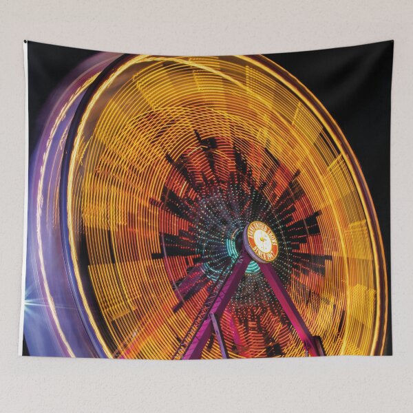 Item preview, beautiful ferris wheel at night ferris wheel designed and sold by Asombrosa.