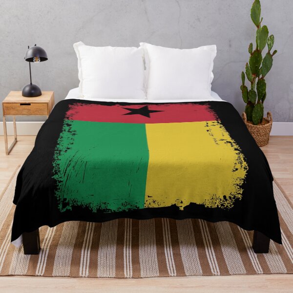 Item preview, Guinea-Bissau Flag Distressed designed and sold by rafaeltto.