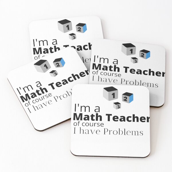 Item preview, I'M A MATH TEACHER OF COURSE I HAVE PROBLEMS designed and sold by TopWaw ⭐⭐⭐⭐⭐.