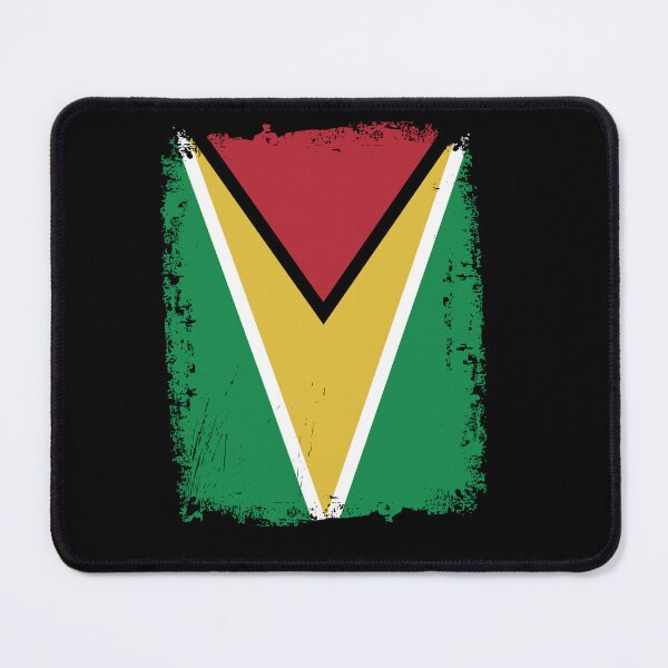 Item preview, Guyana Flag Distressed designed and sold by rafaeltto.