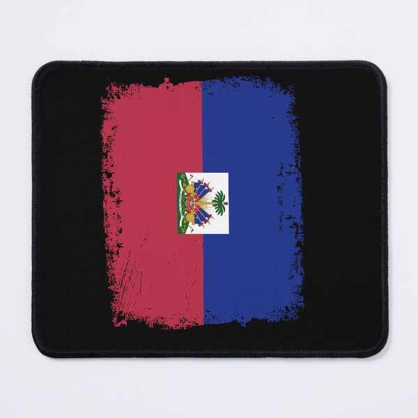 Item preview, Haiti Flag Distressed designed and sold by rafaeltto.