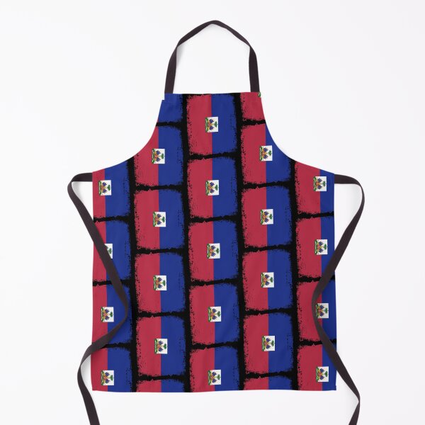 Item preview, Haiti Flag Distressed designed and sold by rafaeltto.