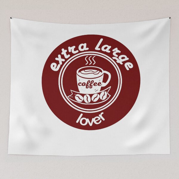 Item preview, Extra Large Coffee Lover designed and sold by flydye.