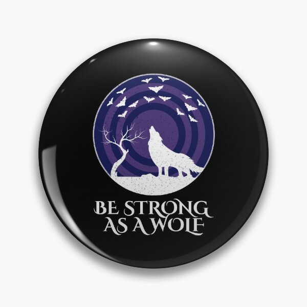 Item preview, Be Strong as a wolf designed and sold by lunacarter.