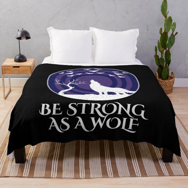 Item preview, Be Strong as a wolf designed and sold by lunacarter.