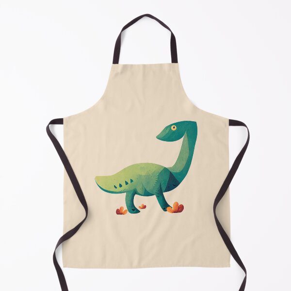 Item preview, Cute green dinosaur illustration designed and sold by MadSwellDesigns.