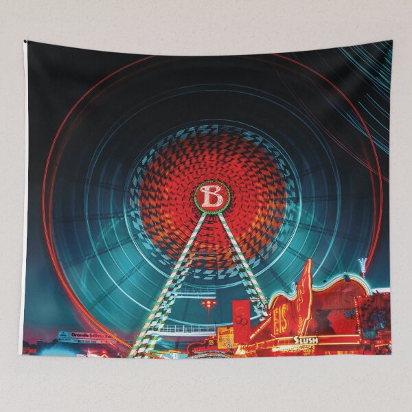 Item preview, beautiful ferris wheel at night ferris wheel designed and sold by Asombrosa.