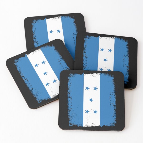 Item preview, Honduras Flag Distressed designed and sold by rafaeltto.