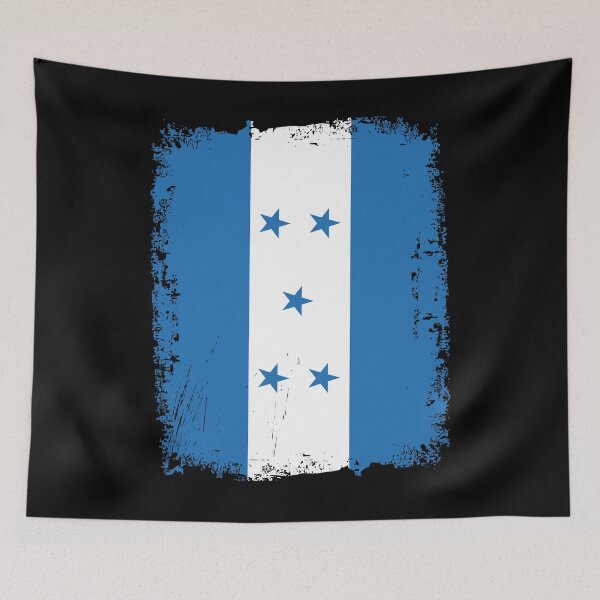 Item preview, Honduras Flag Distressed designed and sold by rafaeltto.