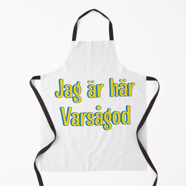 Item preview, Jag ar har varsagod Swedish designed and sold by UniqueDesignHub.