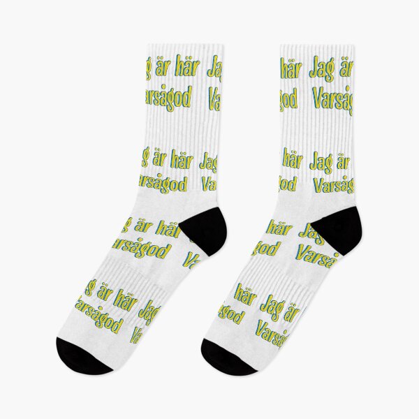 Item preview, Jag ar har varsagod Swedish designed and sold by UniqueDesignHub.