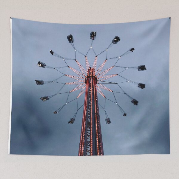 Item preview, beautiful ferris wheel at night ferris wheel designed and sold by Asombrosa.