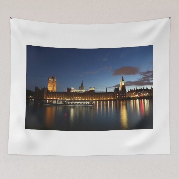 Item preview, Reflections of Big Ben at Night designed and sold by Deelectableart.