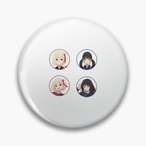 Item preview, Lycoris Recoil Cute Nishikigi Chisato fuuny design designed and sold by Anime-Chibi.
