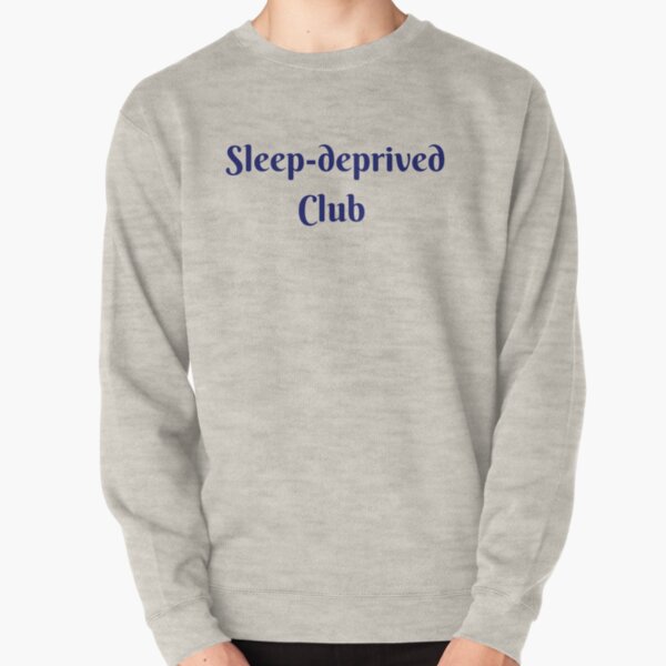 Item preview, Sleep deprived in blue font designed and sold by artbleed.