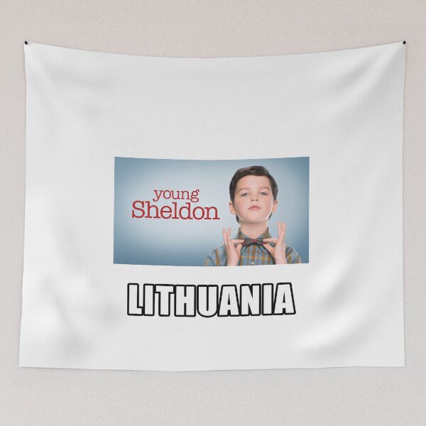 Item preview, Young Sheldon Lithuania designed and sold by finnzokid.