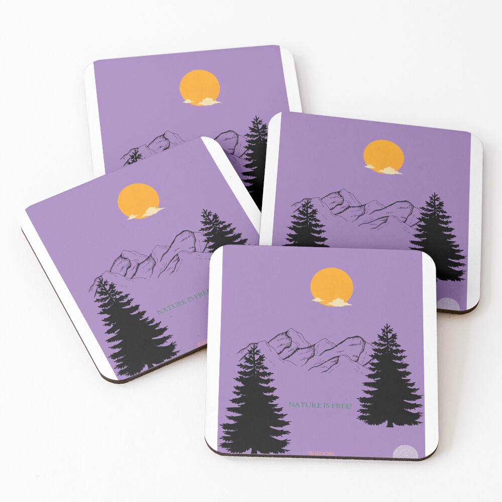 Item preview, Coasters (Set of 4) designed and sold by Yuvan08.