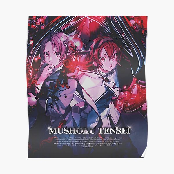 "mushoku tensei art" Poster for Sale by RBBCH | Redbubble