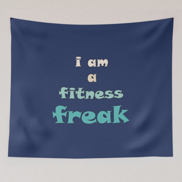 Item preview, I am a fitness freak, workout and fitness quotes lovers, Awesome gift for your friends and family designed and sold by abdelhak2005.