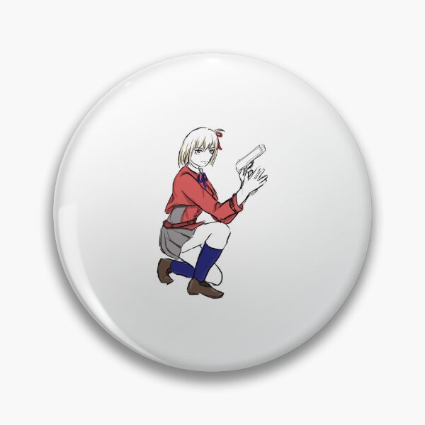 Item preview, Lycoris Recoil Cute Nishikigi Chisato fuuny design designed and sold by Anime-Chibi.