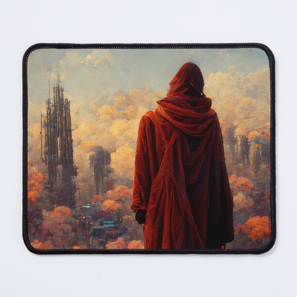 Item preview, Monk nearing forsaken city designed and sold by TnT-Merch.