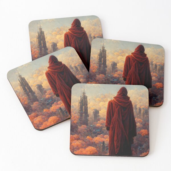 Item preview, Monk nearing forsaken city designed and sold by TnT-Merch.