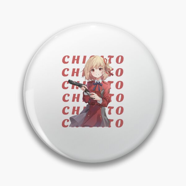 Item preview, Lycoris Recoil Cute Nishikigi Chisato fuuny design designed and sold by Anime-Chibi.
