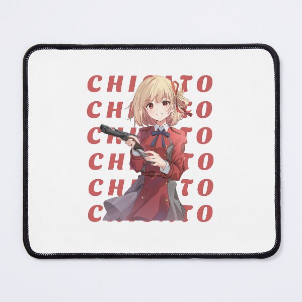 Item preview, Lycoris Recoil Cute Nishikigi Chisato fuuny design designed and sold by Anime-Chibi.