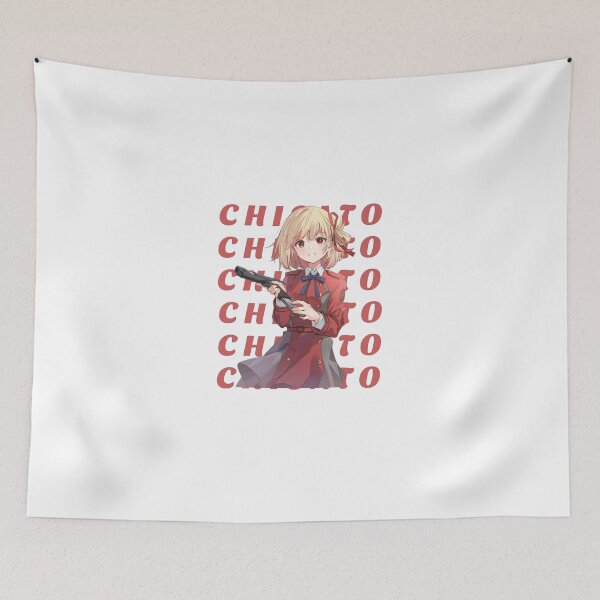 Item preview, Lycoris Recoil Cute Nishikigi Chisato fuuny design designed and sold by Anime-Chibi.