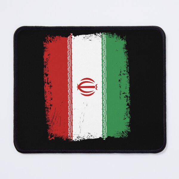 Item preview, Iran Flag Distressed designed and sold by rafaeltto.