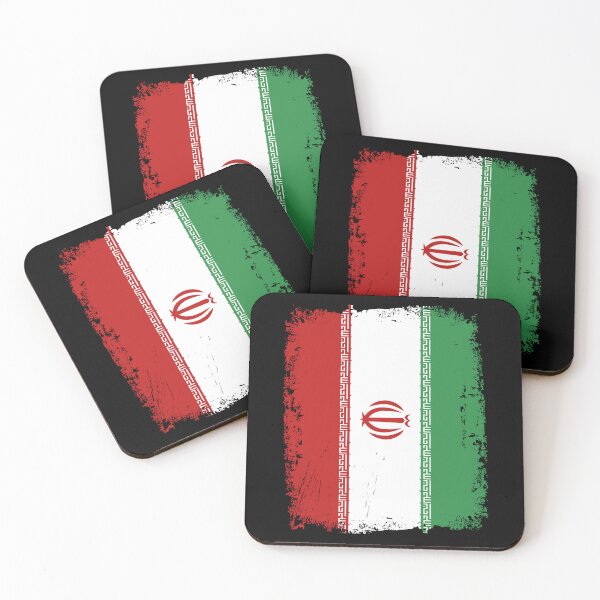 Item preview, Iran Flag Distressed designed and sold by rafaeltto.
