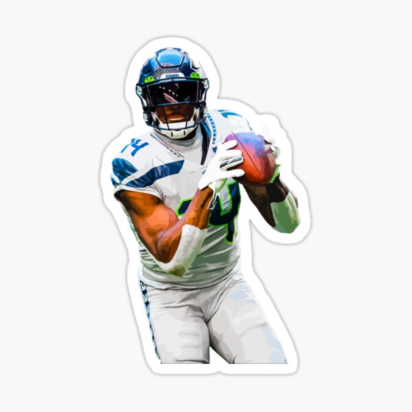 DK Metcalf Sticker for Sale by xhill33