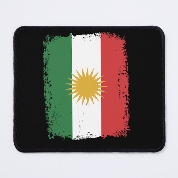 Item preview, Iraqi Kurdistan Flag Distressed designed and sold by rafaeltto.