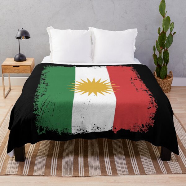 Item preview, Iraqi Kurdistan Flag Distressed designed and sold by rafaeltto.