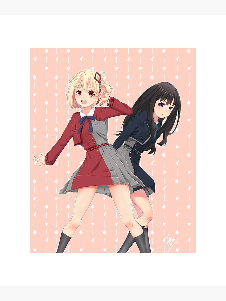"Lycoris Recoil Cute Nishikigi Chisato fuuny design" Poster for Sale by