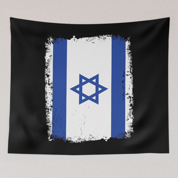 Item preview, Israel Flag Distressed designed and sold by rafaeltto.