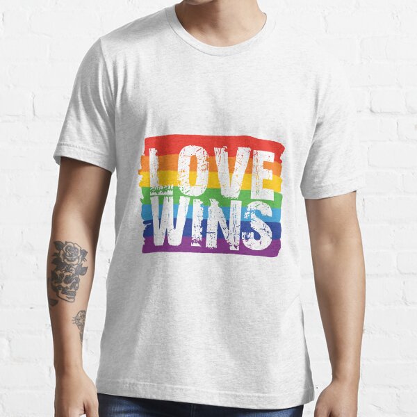 Love Wins T Shirt Lgbt Shirt Lesbian Pride Rainbow Pride T Shirt