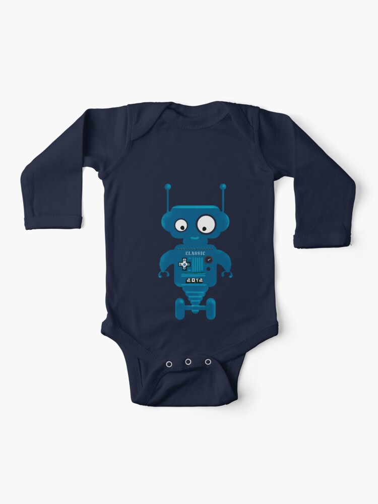 Cute Robot, Funny Robot, Silly Robot, Blue Robot