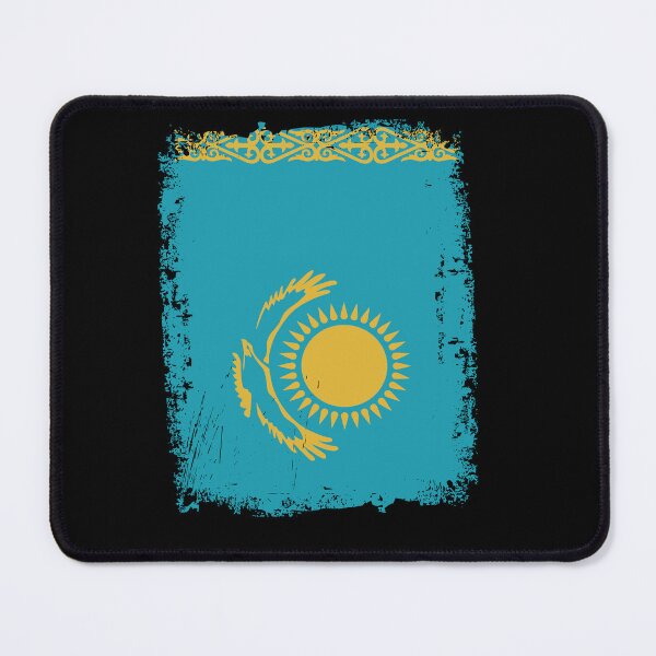 Item preview, Kazakhstan Flag Distressed designed and sold by rafaeltto.