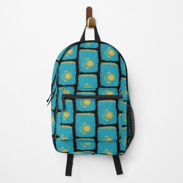 Item preview, Kazakhstan Flag Distressed designed and sold by rafaeltto.