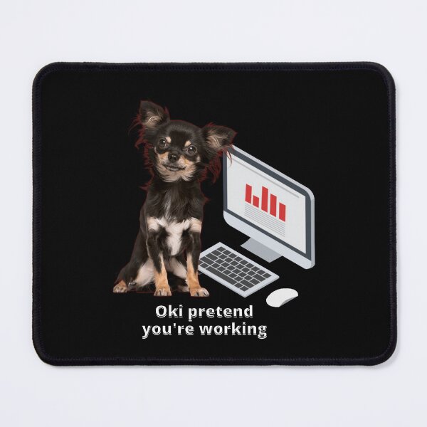 Item preview, Oki pretend you're working designed and sold by Weather gifts .