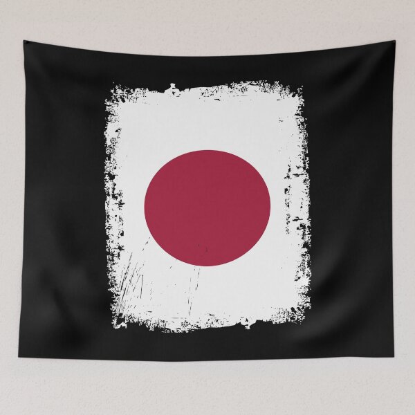 Item preview, Japan Flag Distressed designed and sold by rafaeltto.