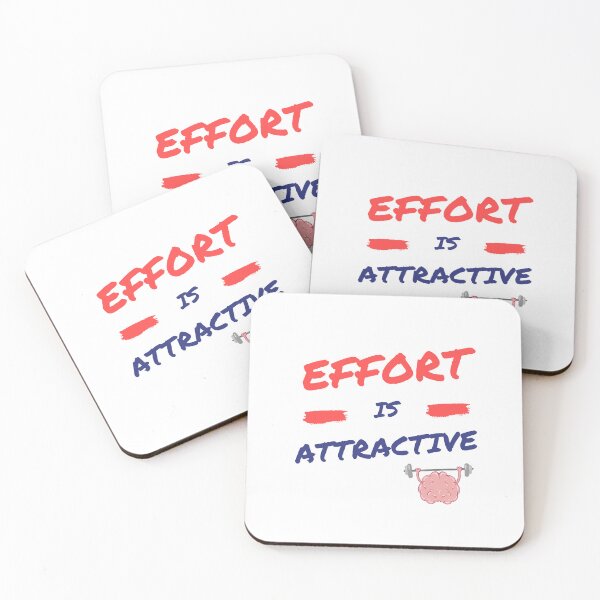 Item preview, EFFORT IS ATTRACTIVE designed and sold by FASHION-LEAD.