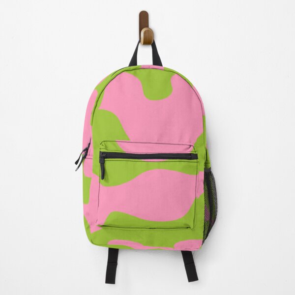 Item preview, Bright pink and green waves designed and sold by JaneVirak.