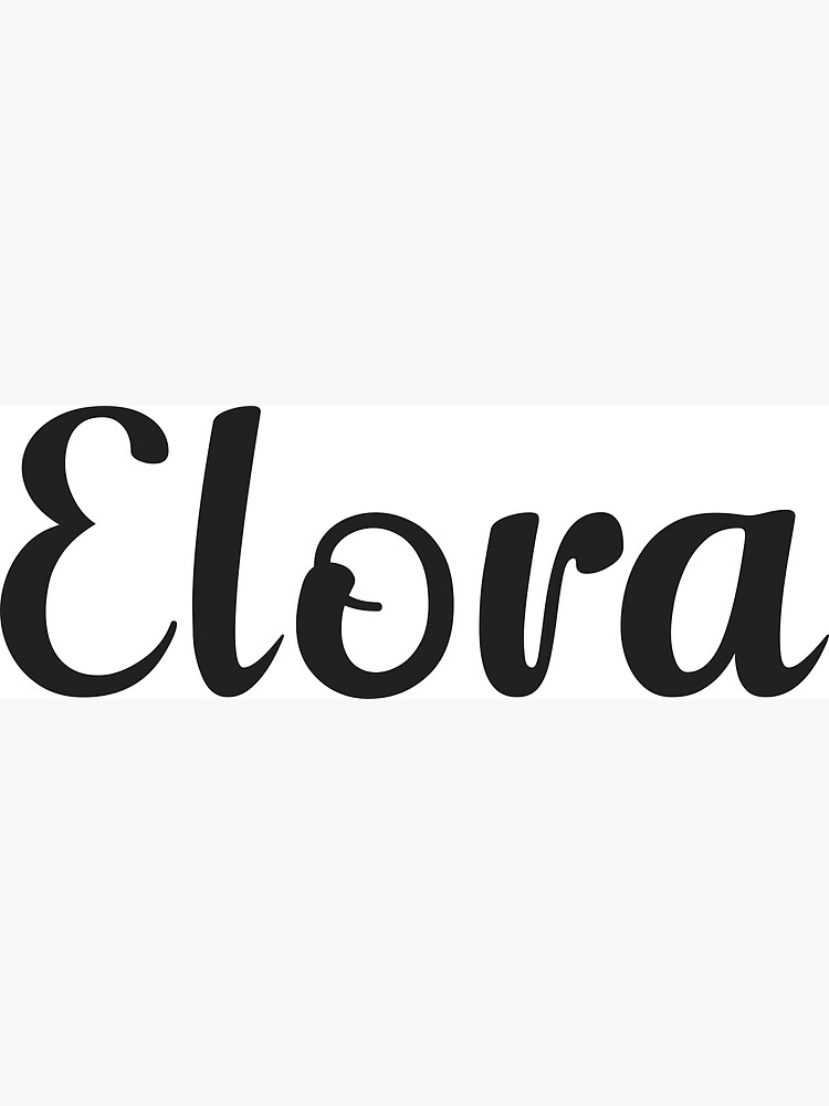 "Elora Name" Poster for Sale by 99Posters Redbubble