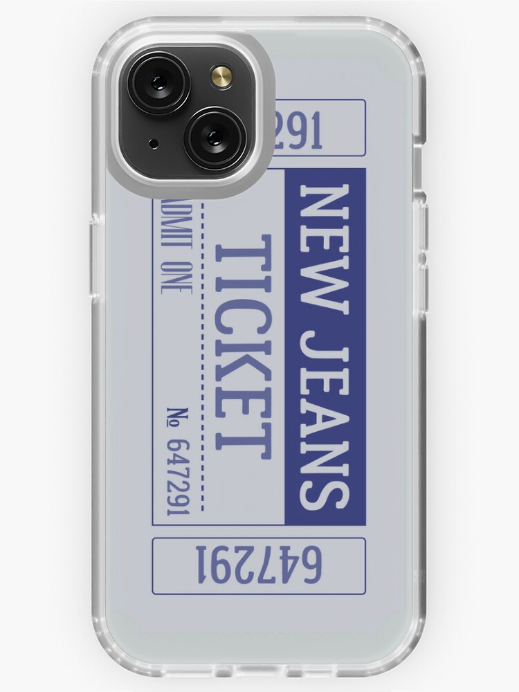 New Jeans Kpop Ticket iPhone Case for Sale by puki-ycdi
