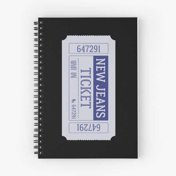 Item preview, New Jeans Kpop Ticket designed and sold by puki-ycdi.
